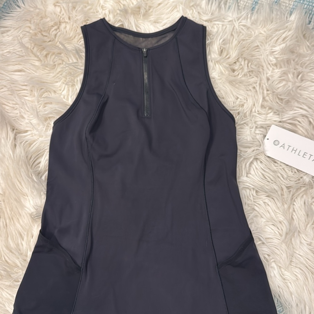 Athleta Black Athletic Dress - Picture 2 of 9